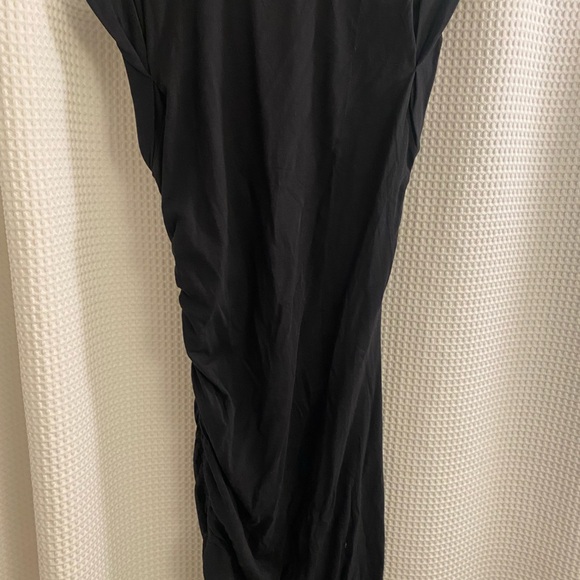 Veronica Beard Black Midi Dress Medium M - Picture 3 of 5